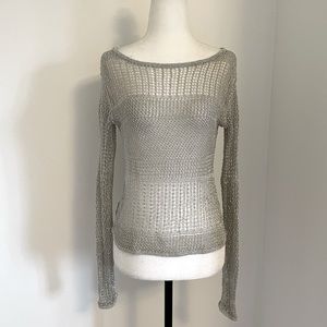 Alice + Olivia chain link sweater